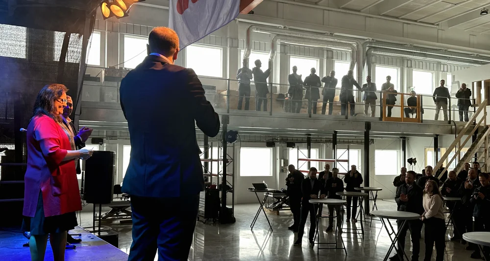 Abb scenebilde fabrikk ulsteinvik foto marius