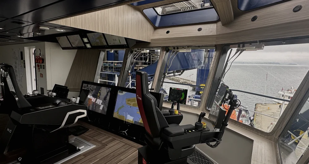 Rem Power operatørstol bru Foto Marius