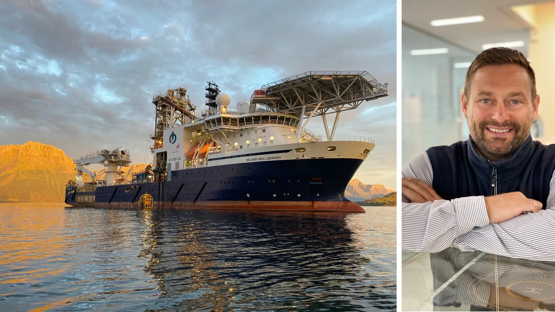 Island Wellserver montasje Tommy Wallaunet foto Island Offshore 11