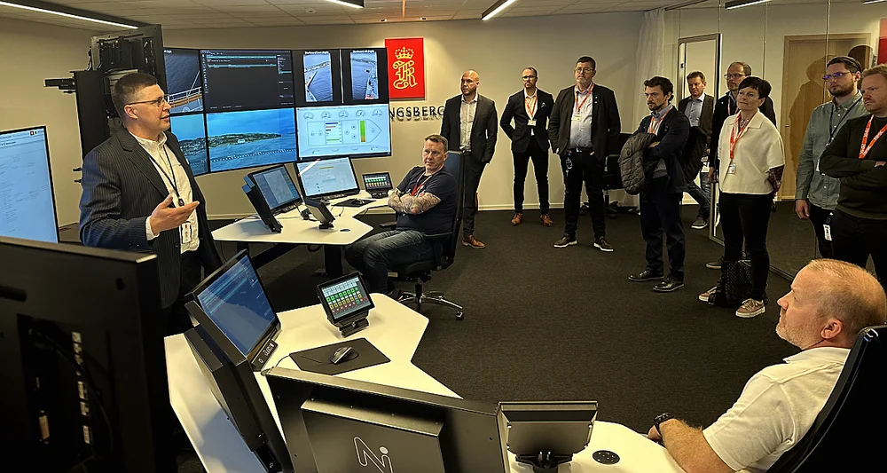 Kongsberg Maritime kontrollsenter autonom foto Marius