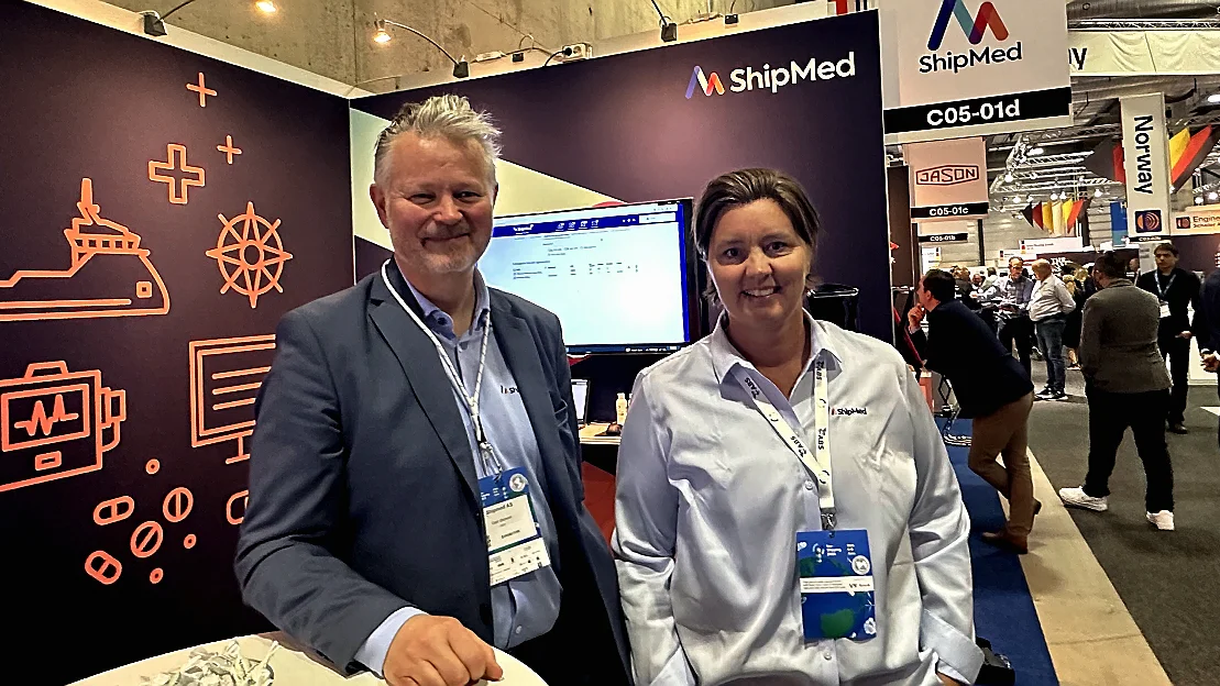 Shipmed Geir Østrem Kristin Brekke foto Marius 11