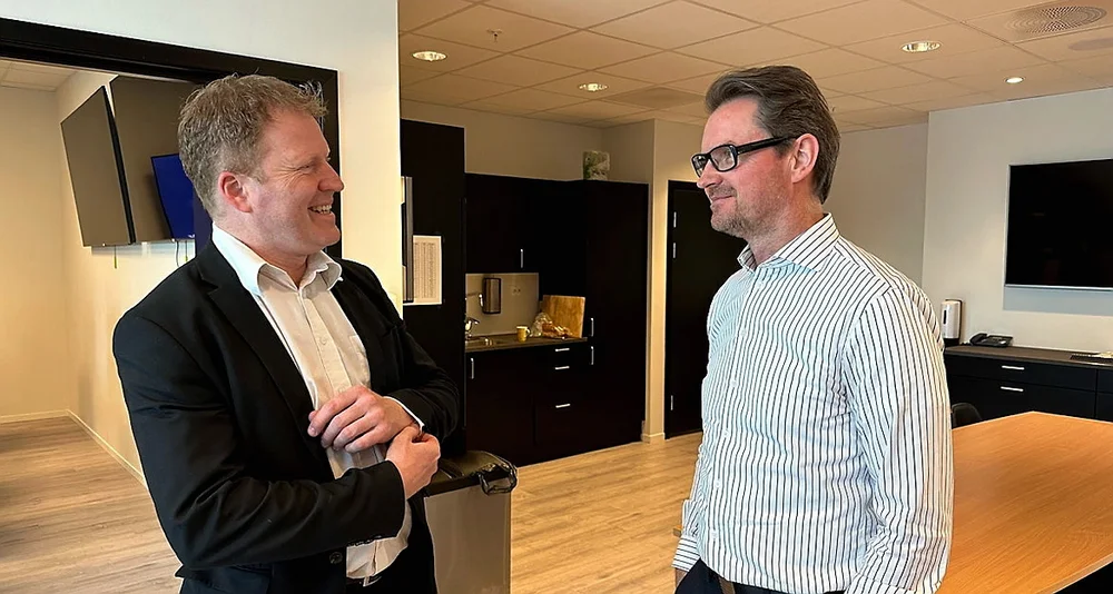 Prodtex Sigbjørn Gjelsvik Sigbjørn Nordstrand foto Kommunal distriktsdepartementet