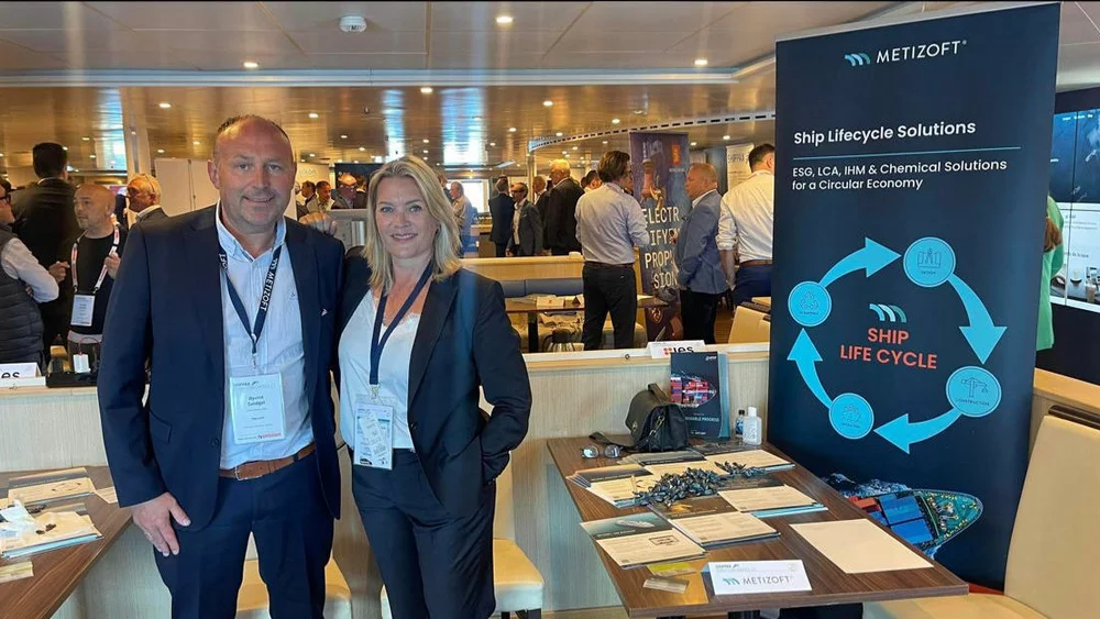 Metizoft Øyvid Sundgot og Gry cecilie Sydhagen foto Metiozoft