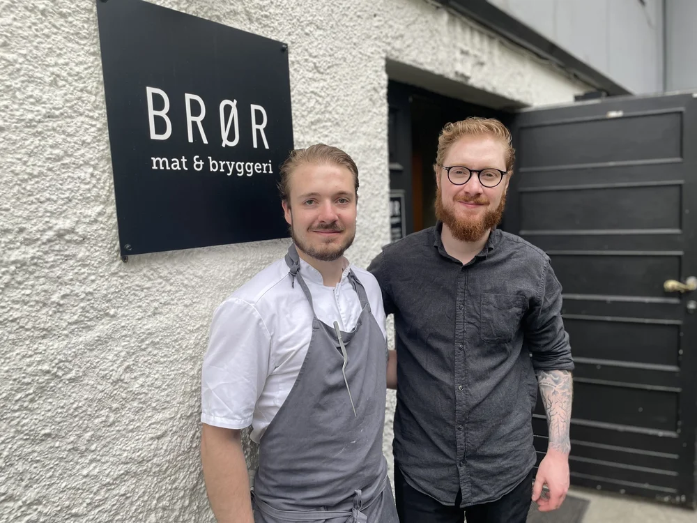 Brør Vidar og Håvard Gjersdal Våde foto Linn