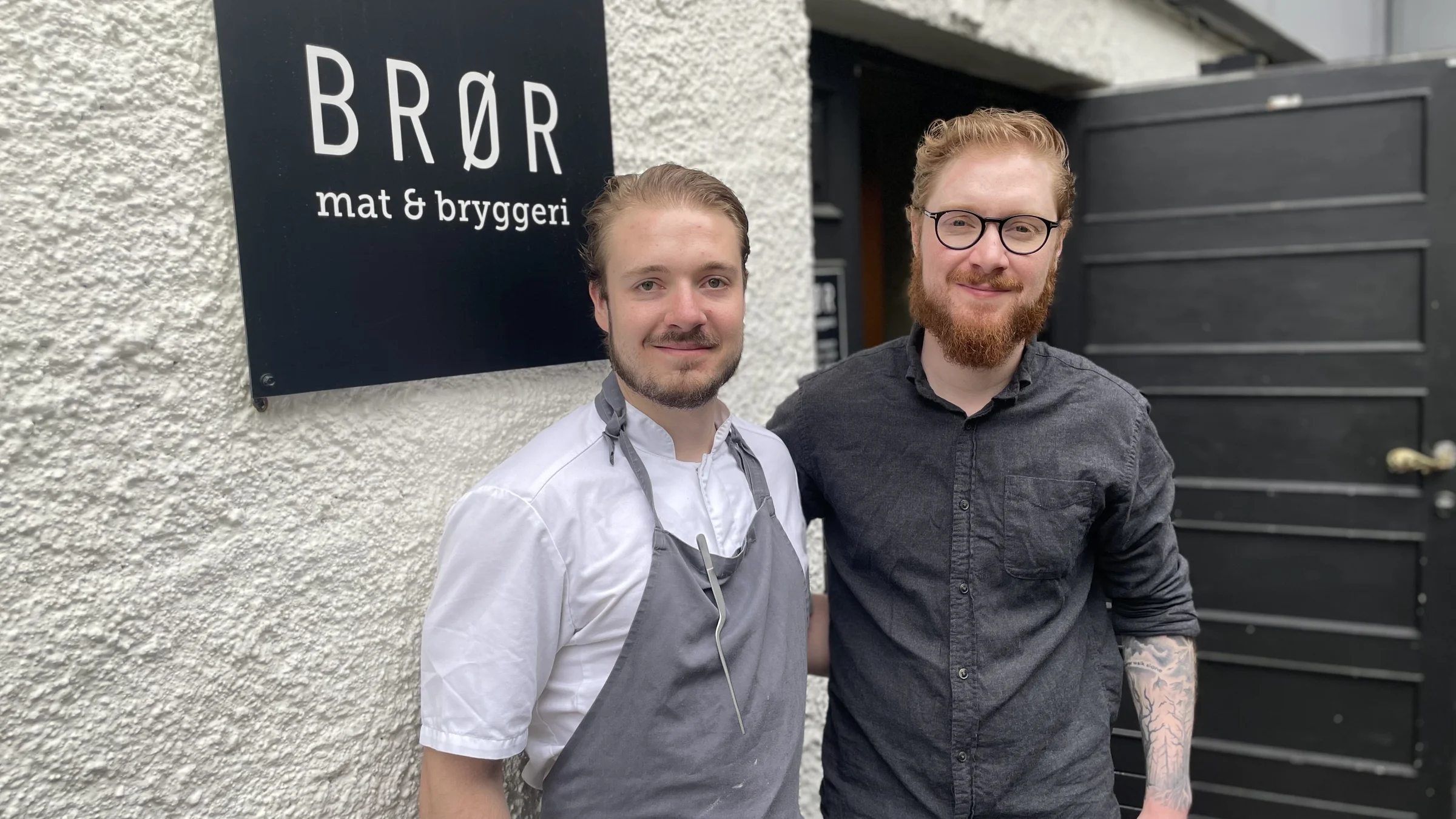 Brør Vidar og Håvard Gjersdal Våde foto Linn