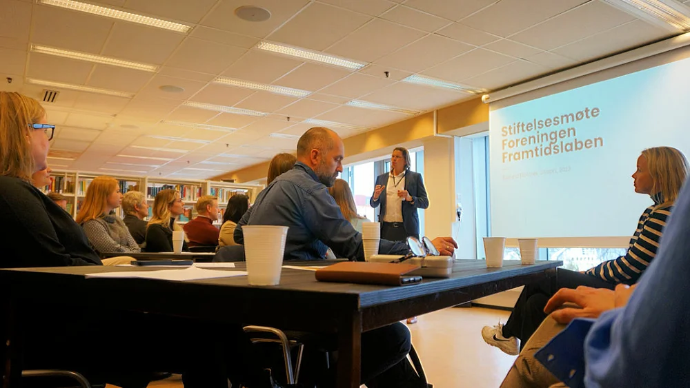 Stiftelesesmøte foreningen framtidslaben for Ogne