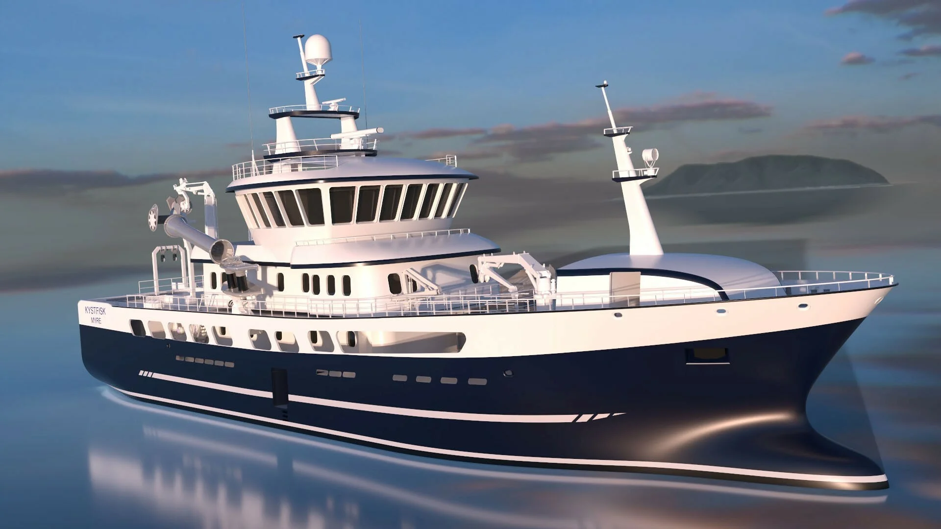 Illustrasjonsbilete hareid group larsnes mek nytt fartøy