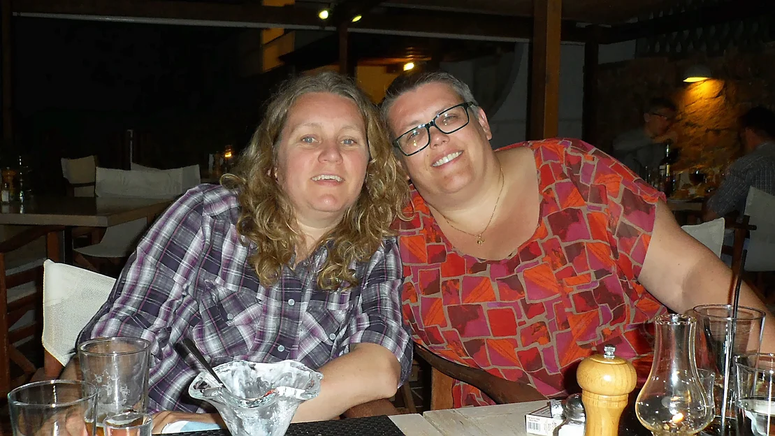 Anita D Haram og Aina M H Hauge foto privat