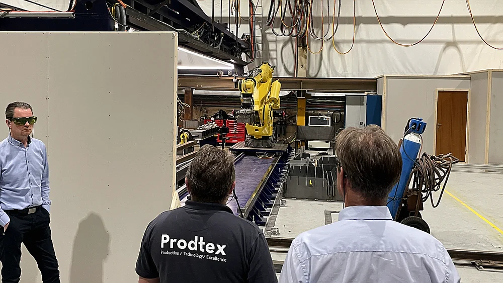 Prodtex mai 2021 illustrasjon robot foto Marius