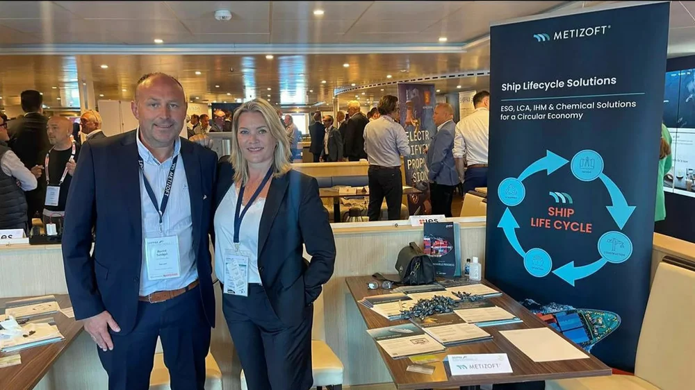 Metizoft Øyvid Sundgot og Gry cecilie Sydhagen foto Metiozoft