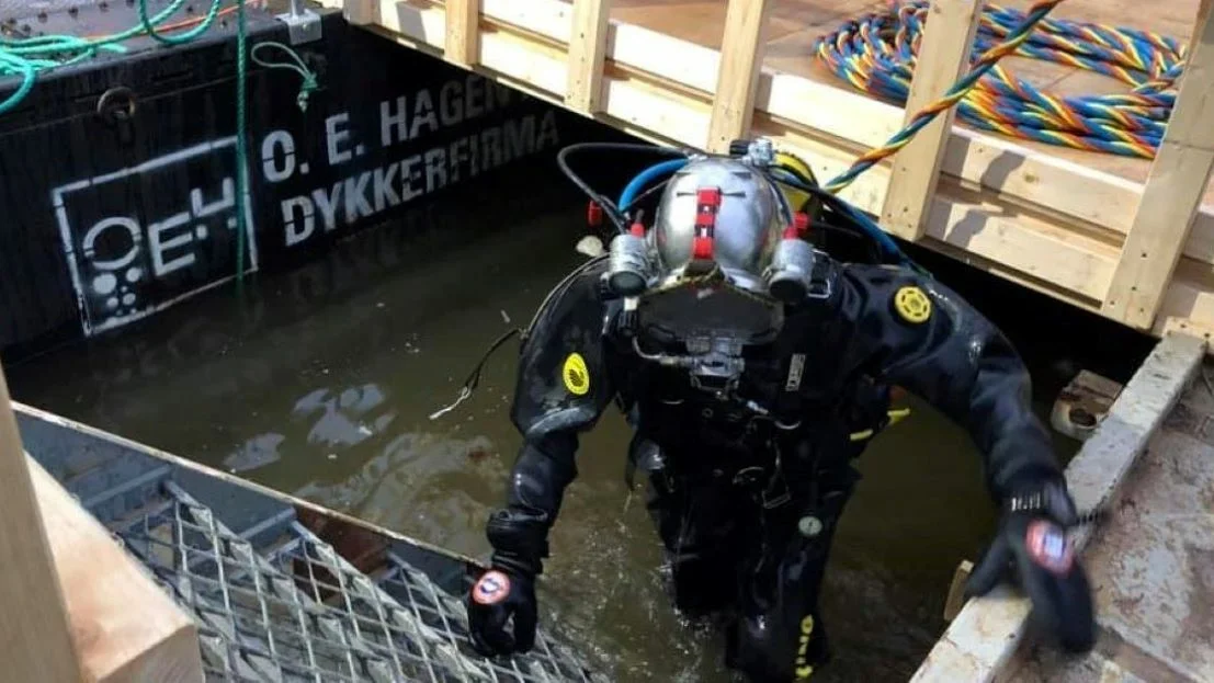 Olav Erik Hagen dykking foto OE Hagen 44 2