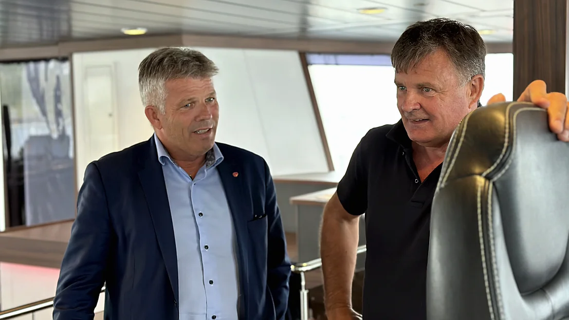 Bjørnar Skjæran Bjørn Sævik Kings Bay Foto Marius Rosbach