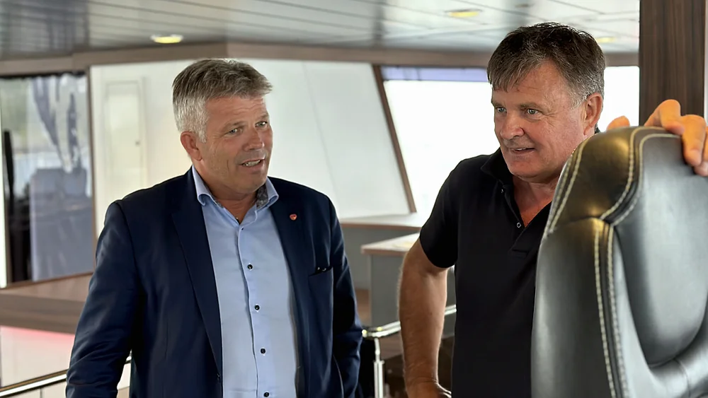 Bjørnar Skjæran Bjørn Sævik Kings Bay Foto Marius Rosbach