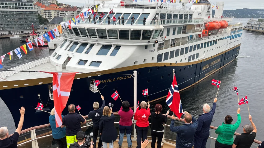 Havila pollux bergen foto Havila Kystruten