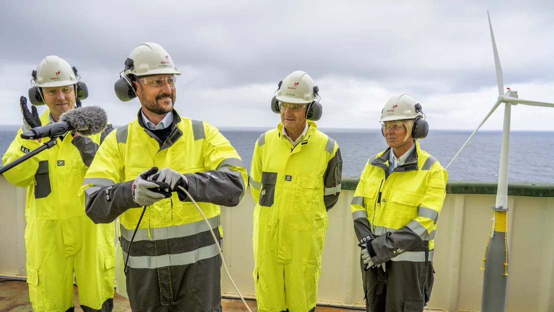 Hywind Tampen IKKE GJENBRUK kronprins Haakon Støre