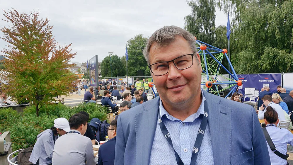 Ragnar Nystøyl sjefanalytikar Kontali Analyse Aqua Nor 2023 foto Ogne