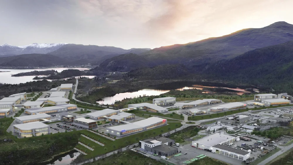 Nye dragsund illustrasjon