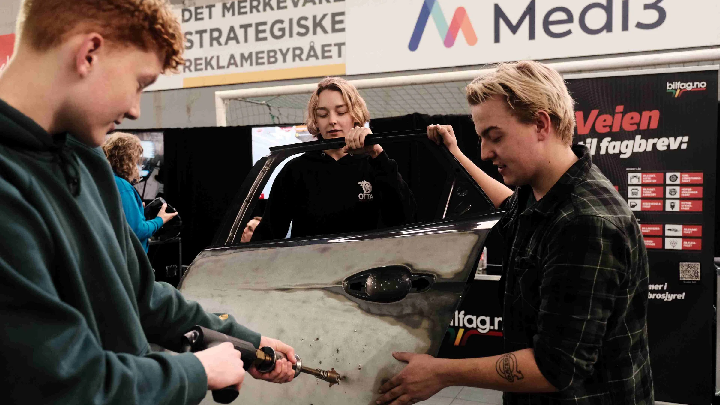 Lærlingar Marius Bjørkedal