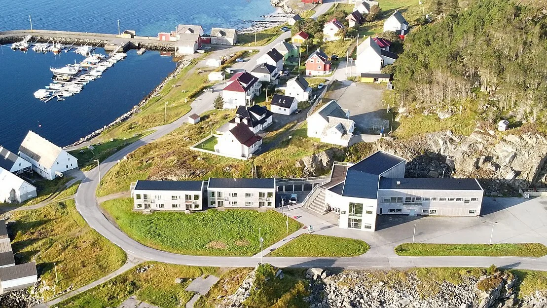 Runde Miljøsenter dronebilde foto Runde Miljøsenter 11
