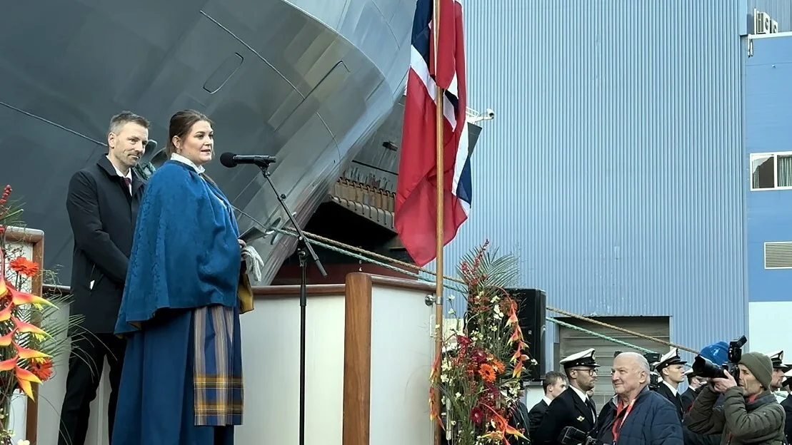 Dåp bjørnøya Cecilie Myrseth ronny Langset