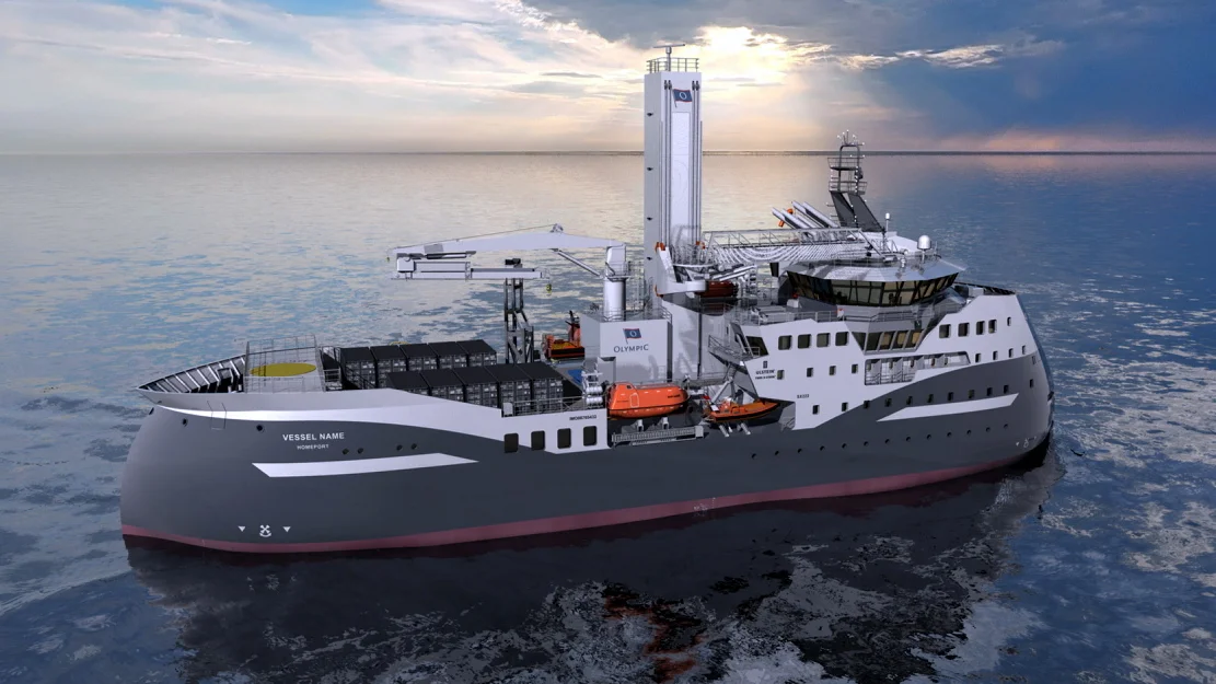 Olympic Ulstein SX222 Illustrasjon Ulstein Design & Solutions