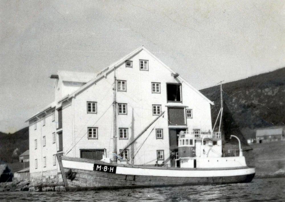 Nils Sperre 1957 Foto Frå boka 100 år med fisk