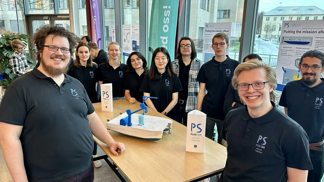 Magnus Renaa Kjørseng Magnus August Thorsrud Weidemann NTNU studenter Plan Sea Foto Marius Rosbach 11