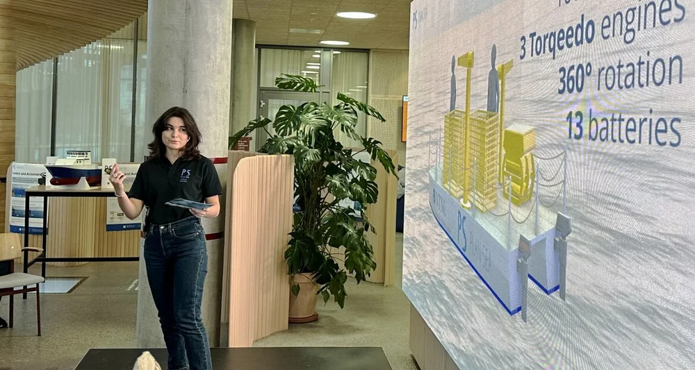 Julie Billon NTNU student plan sea foto Marius 11