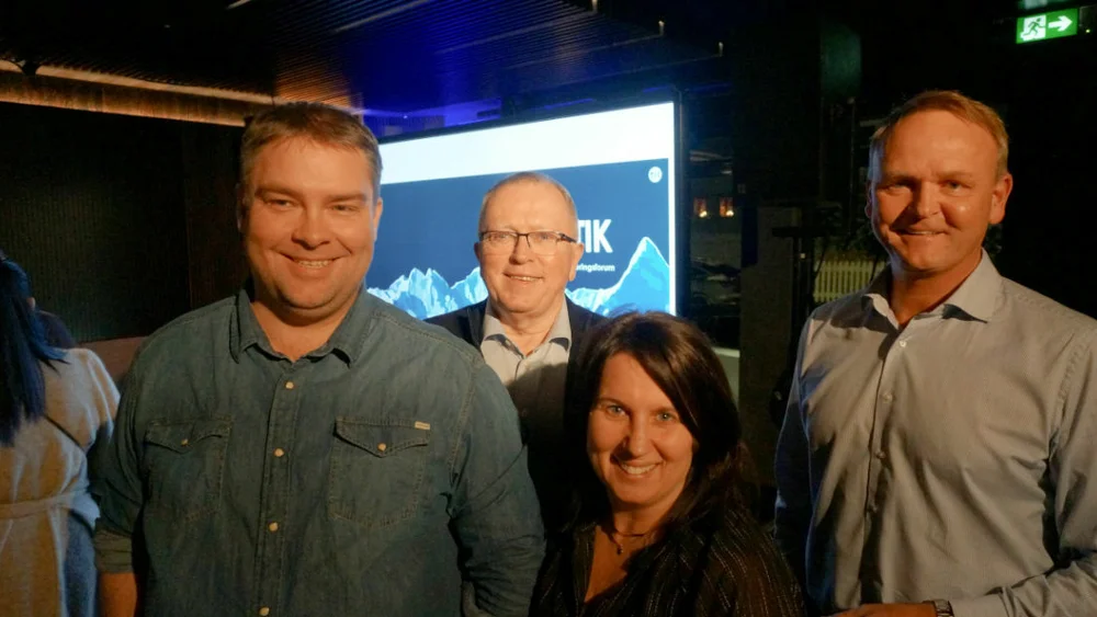 Hans André Sørvik Eldar Sætre Joanne Picton aarseth Jan Endre Vartdal opp TIK desember 2023 foto Ogne