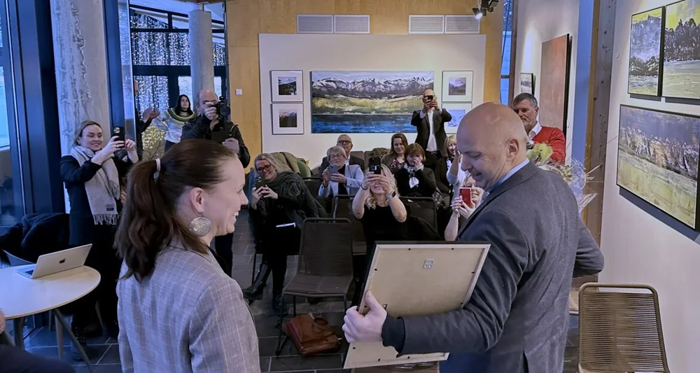 Geiranger diplom Innovasjon Norge Norsk Fjordsenter foto Marius