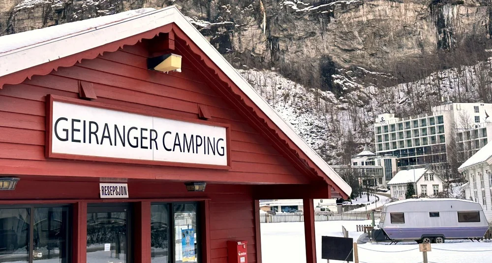 Geiranger Camping vinter foto marius 11