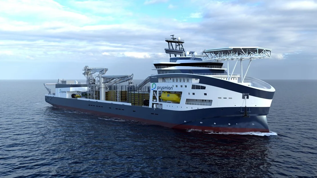 VARD Prysmian kabelskip Illustrasjon Vard