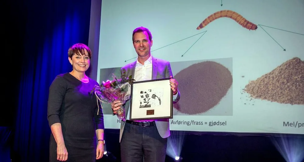 Norinsect klimasnupris Else May Norderhus Harald Larsen Espeland foto Per Kristian Bratteng møre og romsdal fylkeskommune