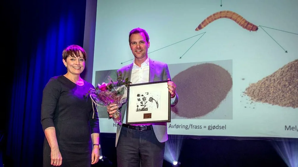 Norinsect klimasnupris Else May Norderhus Harald Larsen Espeland foto Per Kristian Bratteng møre og romsdal fylkeskommune