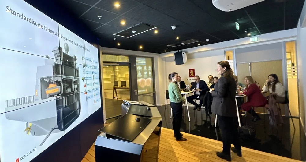 Kongsberg Maritime huitfeldt besøk 11