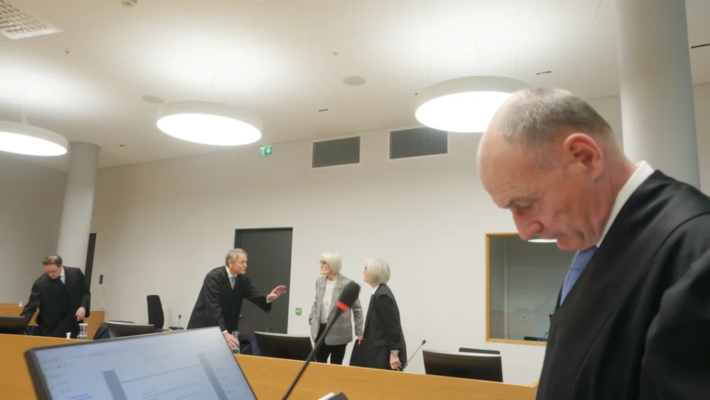 Stormfuglen lagmannsretten fv Kenneth Steffensen Ulf Sørdal Eva Toril Strand Dagny Elisabeth Strand Bachman foto Ogne