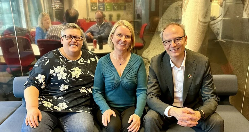 Aina M Hauge Jill Aakre Smith Bjørn Dimmen Foto Norvivo