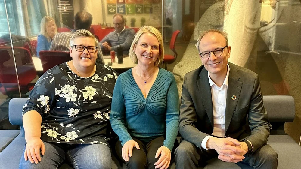 Aina M Hauge Jill Aakre Smith Bjørn Dimmen Foto Norvivo