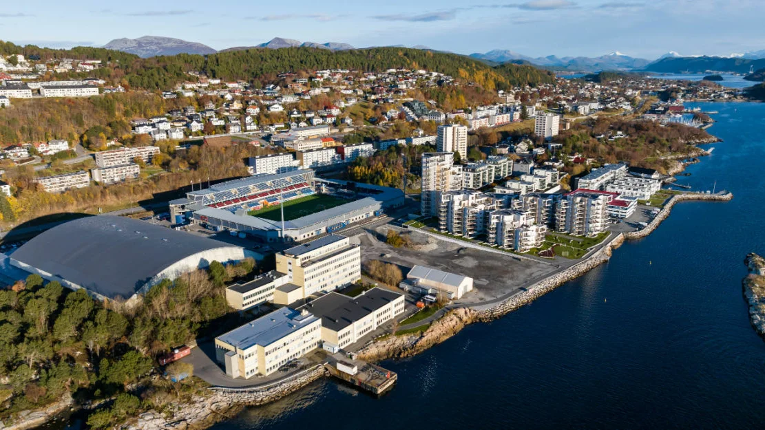 Utbyggingstomt på Voldsdalsberga Ålesund kommune Kristoffer Antonsen Kvassfoto no 1