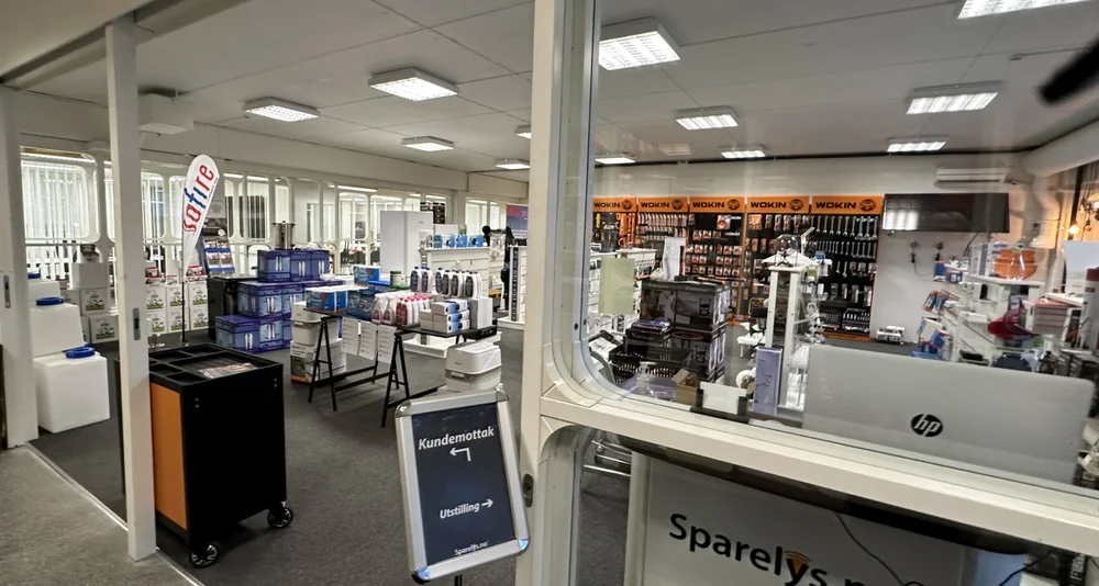 Sparelys Vanylven Åheim butikk foto Marius 11