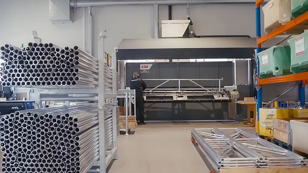 Strand stillas fabrikk