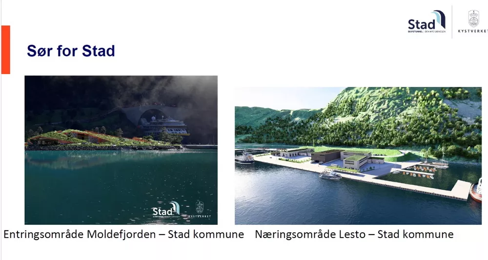 Skipstunnel stein tunnelåpning lesto