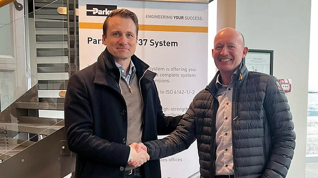 Otto Olsen Hannifin Henrik Albrektson og Kjetil Hogbakken foto Otto Olsen