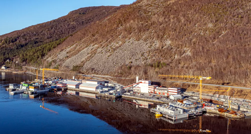 Ulstein Betongindustri drone foto Ulstein Betongindustri