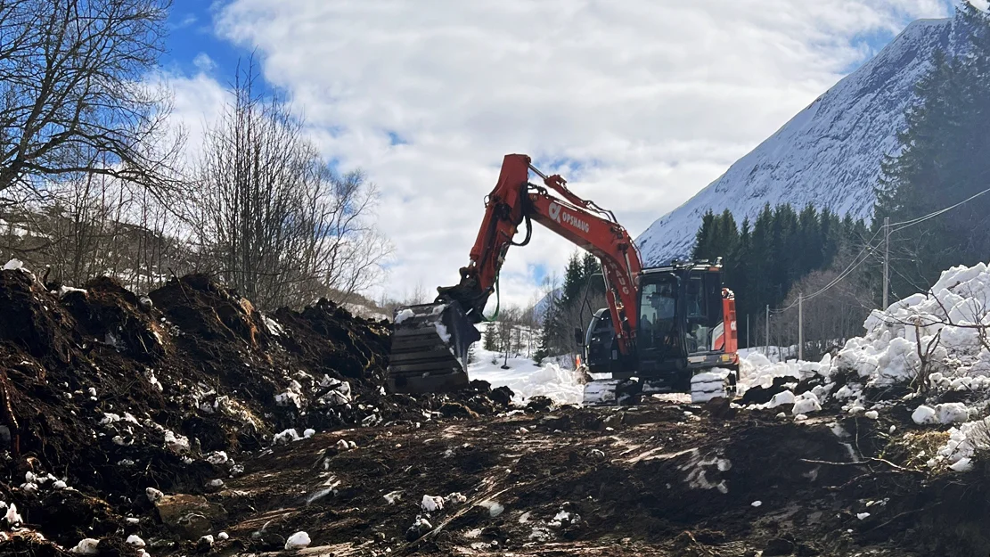 Tussa Røyrhus kraftverk i mars foto tussa