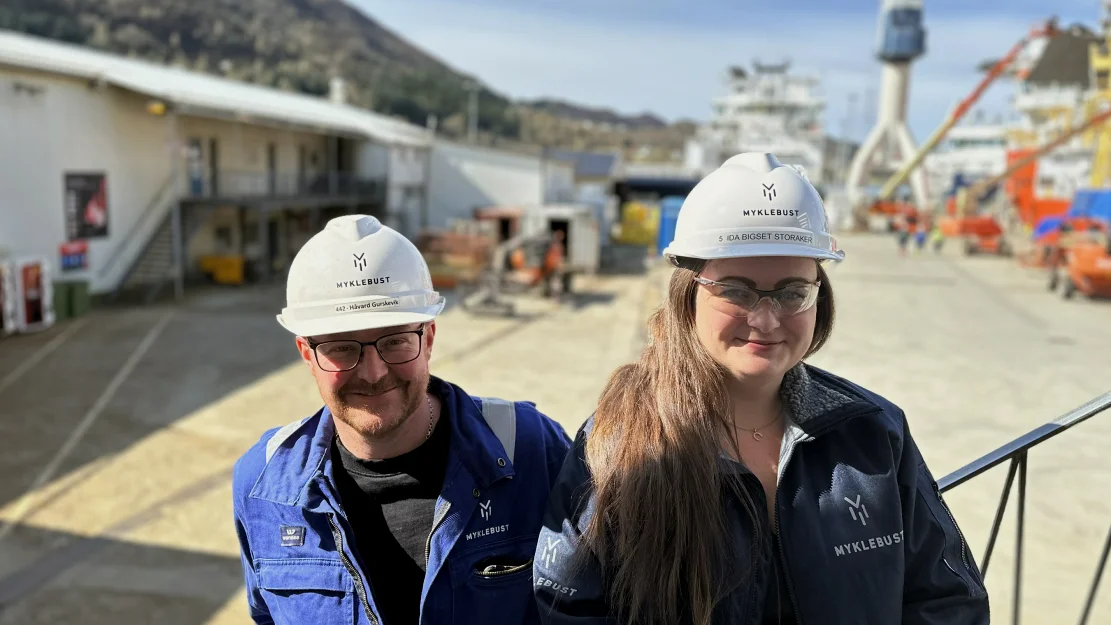 Haavard Gurskevik Ida Bigseth Storaker Myklebust Verft foto Marius 11