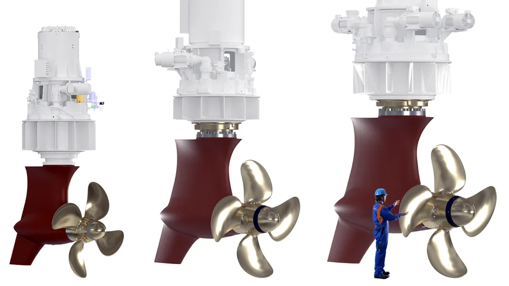 Brunvoll thruster azimuth illustrasjon brunvoll