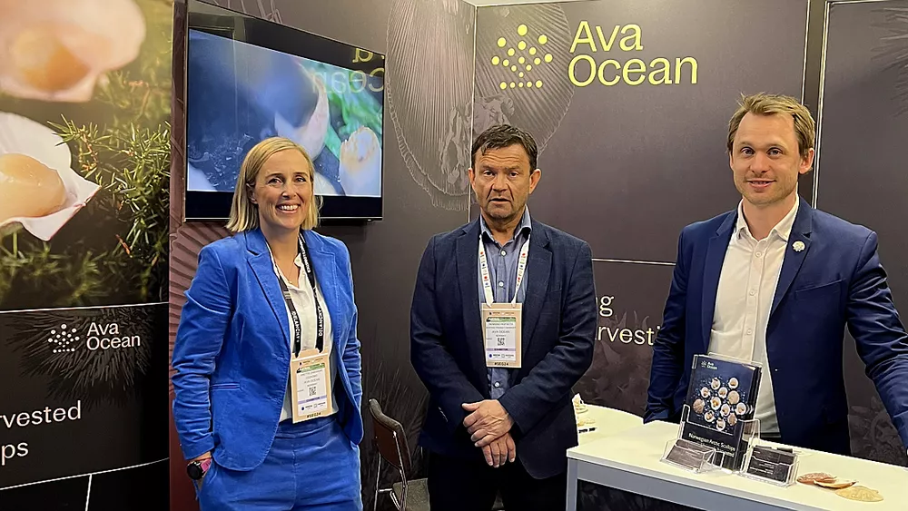 Ava Ocean markedssjef Anette Zimowski Henning Hofseth Oeystein Tvedt foto privat