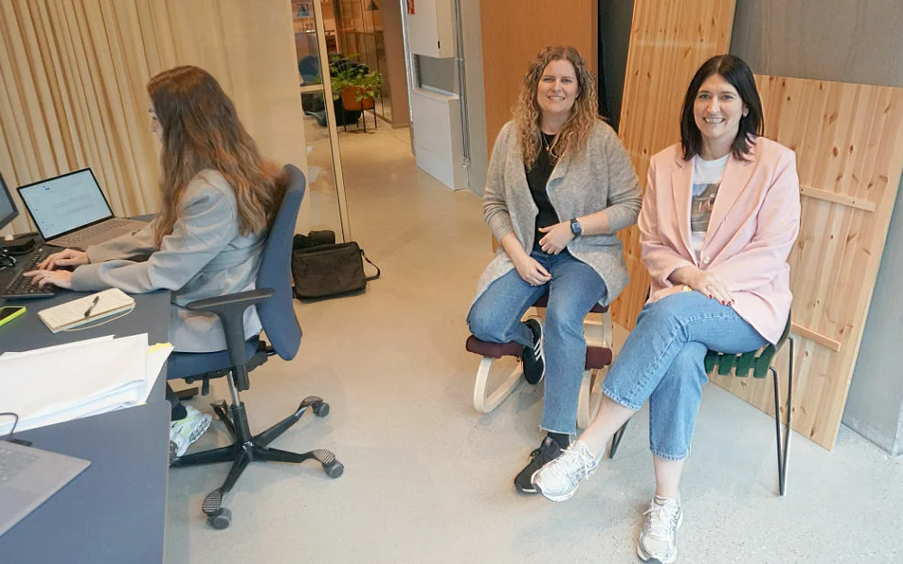 Piwot fv Susanne Hjelle Sofie Helland Cathrin Ødegård foto Ogne