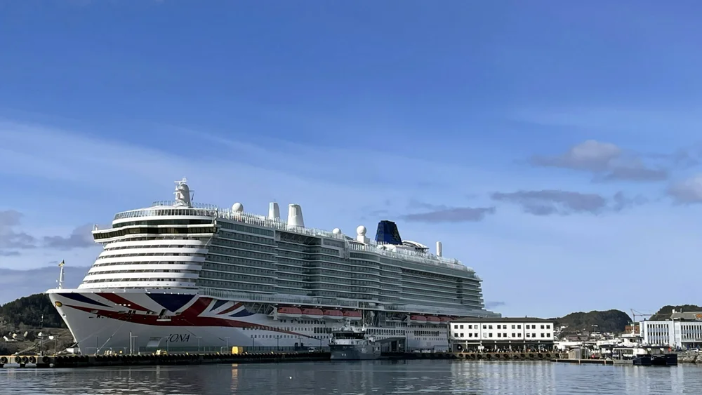 Cruiseskip Iona aalesund foto Marius